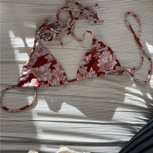 Acacia Swim Floral Top - Size Small